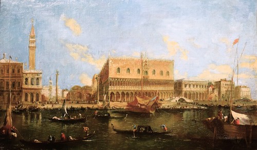 Venise, le Bassin de Saint-Marc - Atelier de Francesco Guardi (1712-1793)